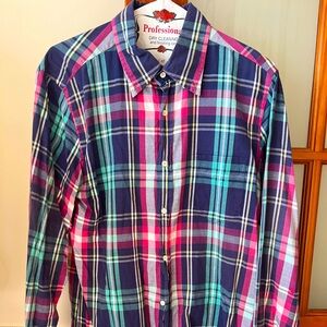 Gant “The Hugger”- Windblown Oxford Madras shirt
